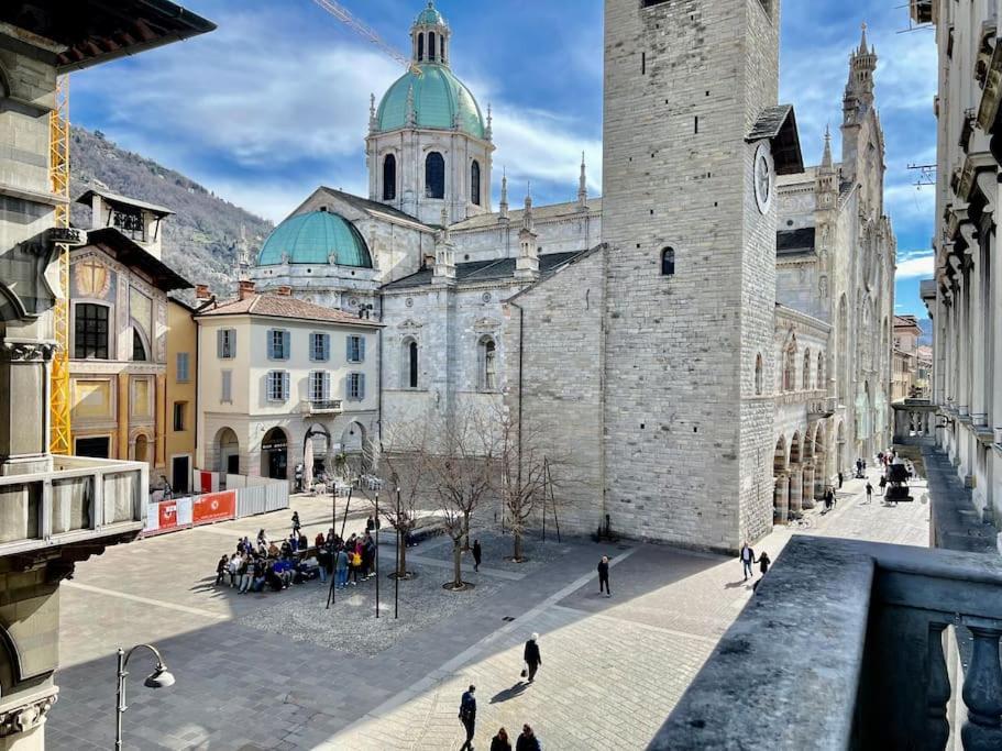 Esclusivo 130Mq Fronte Duomo E Lago E Terrazza Côme Extérieur photo