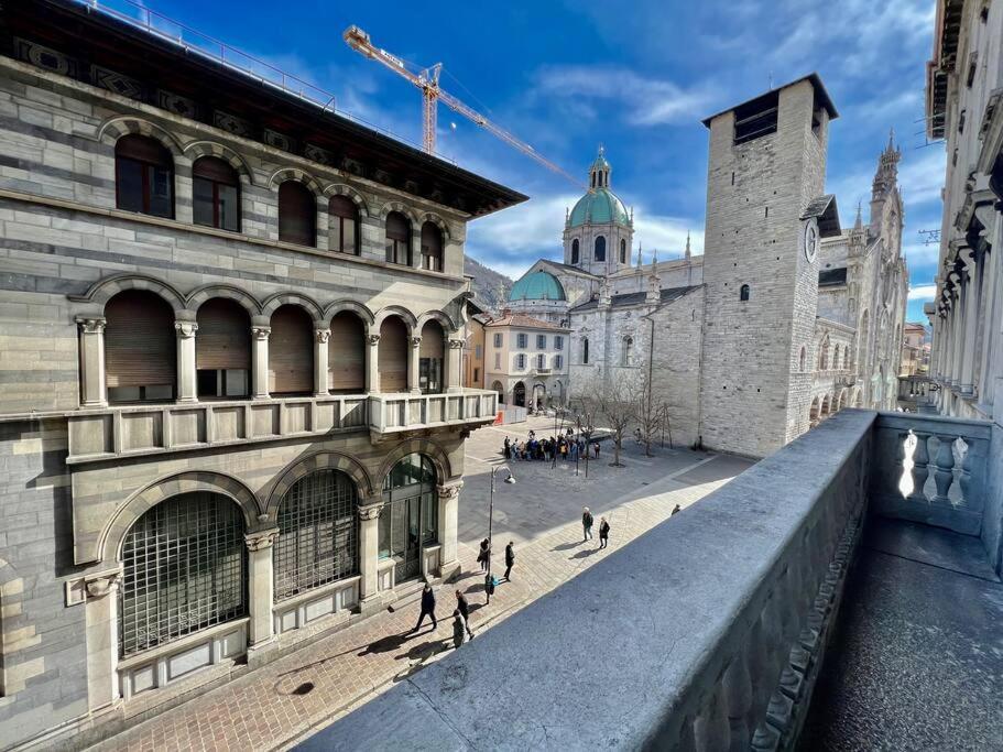 Esclusivo 130Mq Fronte Duomo E Lago E Terrazza Côme Extérieur photo